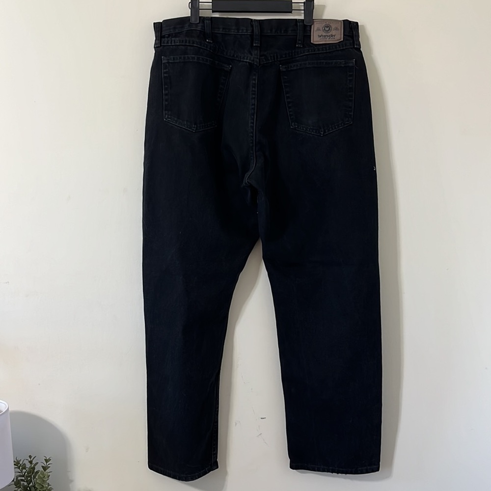 Wrangler Men’s Black Relaxed Fit Denim Jeans Size 40 x 32 - Picture 6 of 11